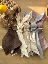 Schnuffeltuch Hase aus zertifizierter Baumwolle