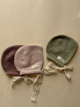 Strickmütze aus Bio Baumwolle