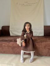 Musselin Kleid aus zertfizierter Baumwolle