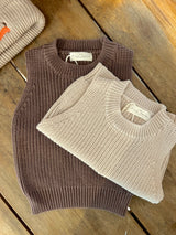 BAUMWOLL STRICKWESTE