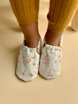 Barfußschuhe '' Rosa Blatt ''