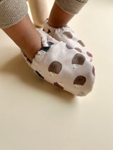 Barfußschuhe ''Igel Dunkel"