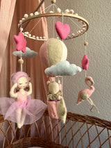 Mobile "tanzende Ballerina"