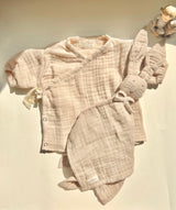 Wickelbody aus 100 % zertifizierter Baumwolle