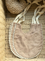 Lätzchen ''Braun '' in Boho Stil