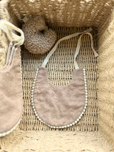 Lätzchen ''Braun '' in Boho Stil