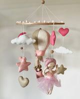 Mobile "tanzende Ballerina"