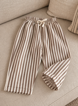 Little Stripes – Gestreifte Baumwollhose Unisex