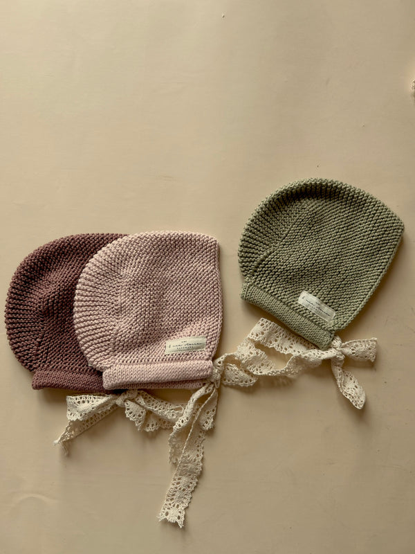 Strickmütze aus Bio Baumwolle