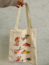 Shopper mit Dackelmotiv