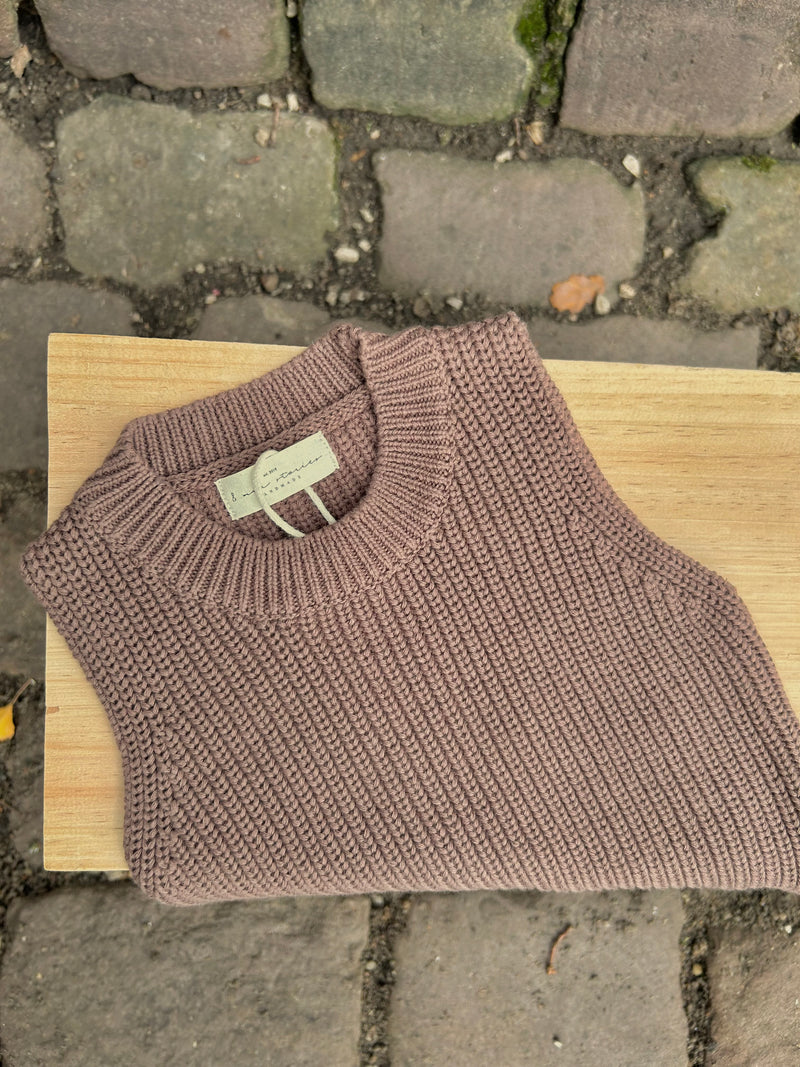 BAUMWOLL STRICKWESTE