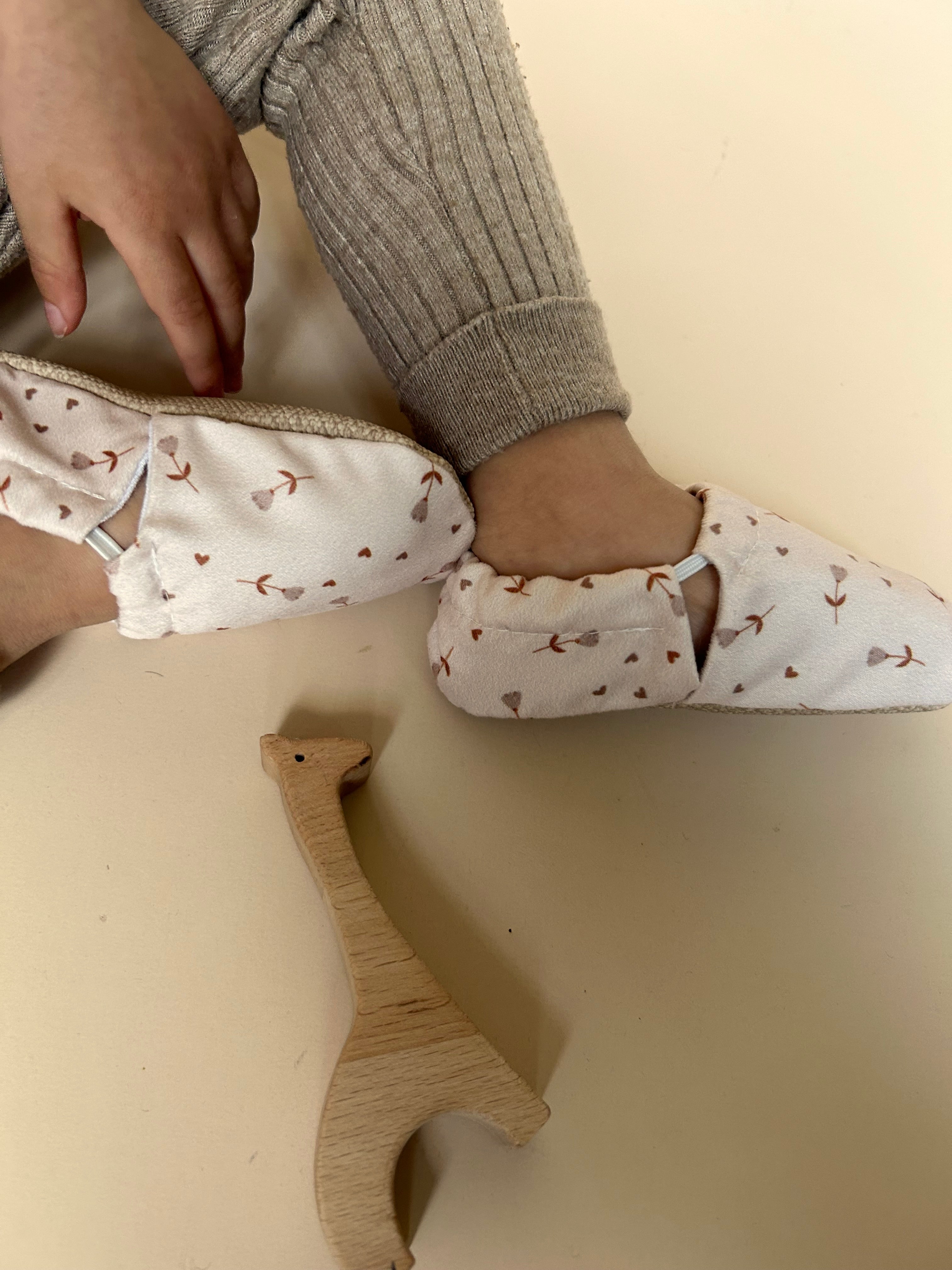 Barfußschuhe ''Tulpen