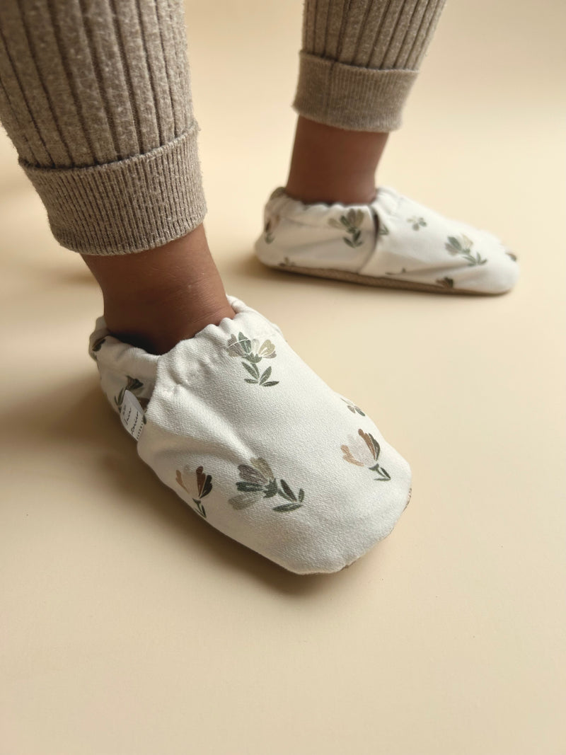 Barfußschuhe ''Green Flower''