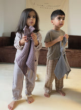 casual plaid kids’ pants