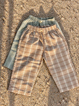 Checked Cozy Pants - Cotton