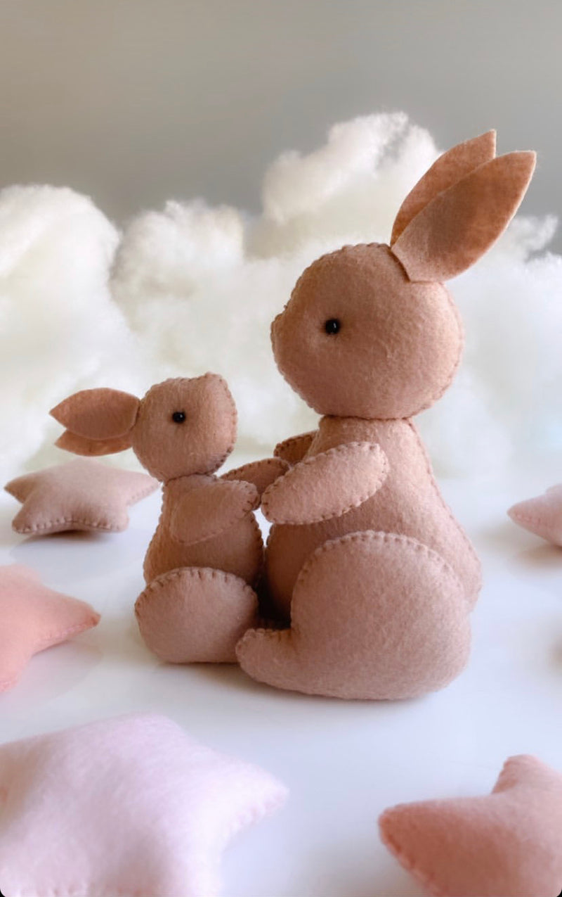 Mobile ''Hase & Baby Wolke''